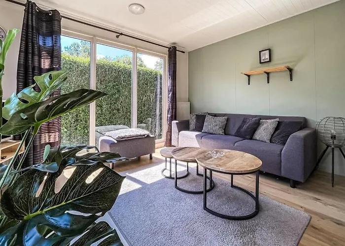 Charmant Chalet In Hartje Zeeland, Vlakbij Zeeuwe Kust Vp011